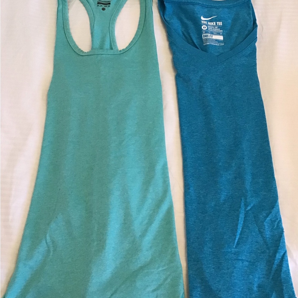 Nike Dri-FIT Athletic Blue Tee